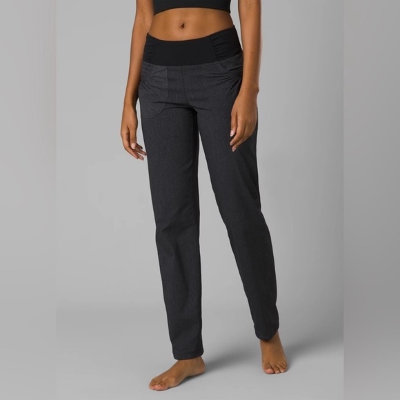 🐲💙PrAna Summit Charcoal Grey Short Fit Pants - Picture 12 of 12